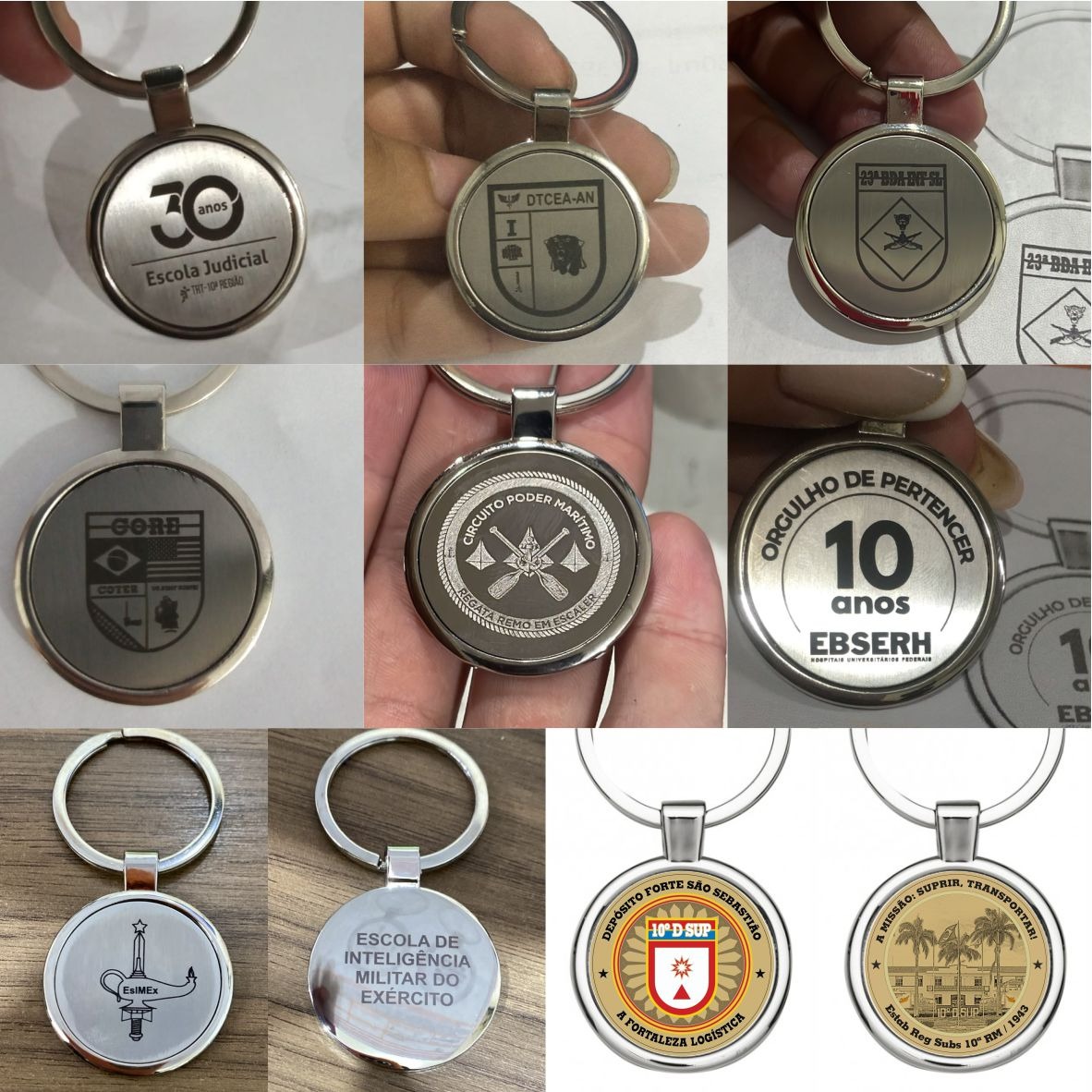 01655 <br> Chaveiro Metal - Imagem 4